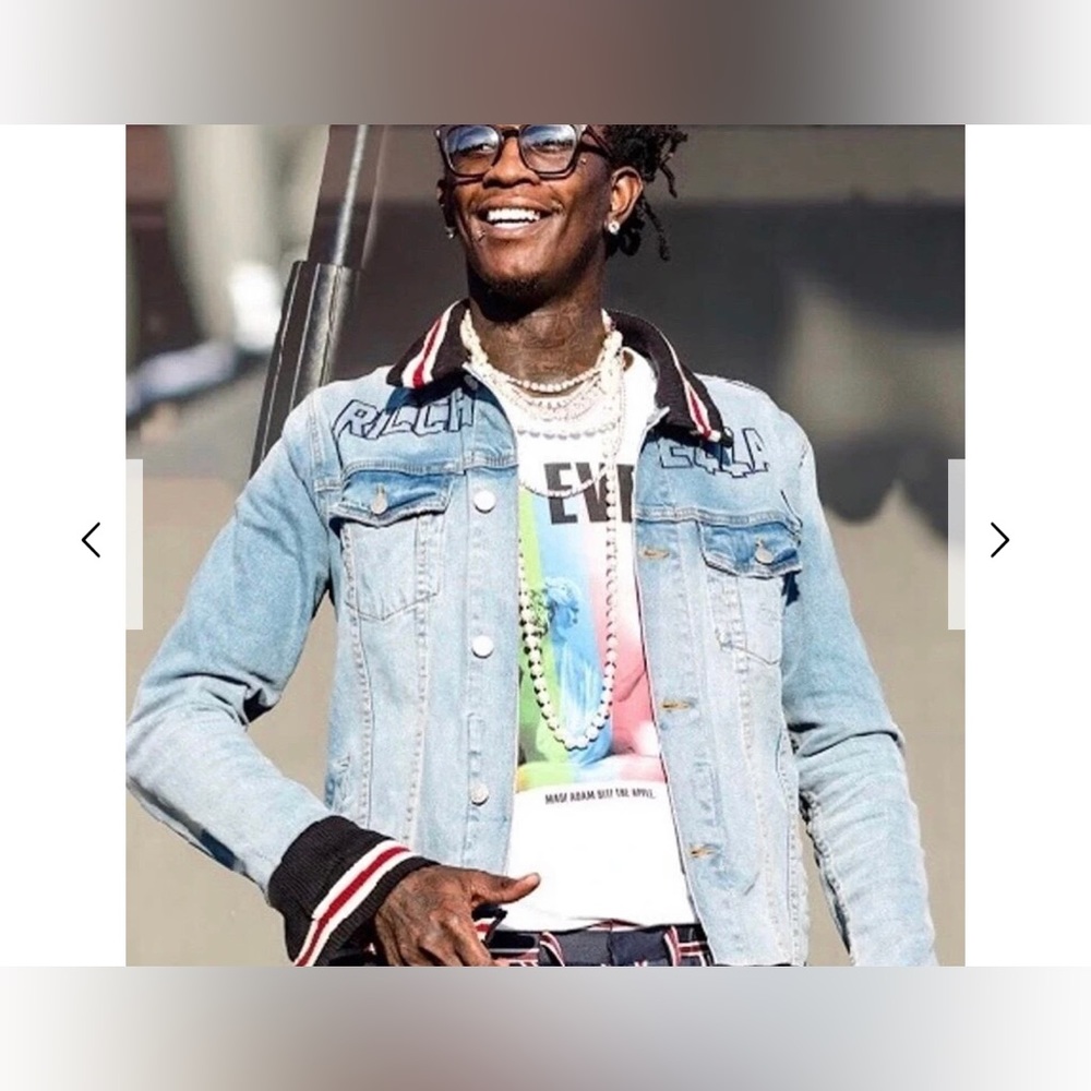 Ricchezza Trust Issues Denim Jacket